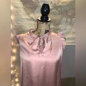 Dusty rose ANNE KLEIN blouse